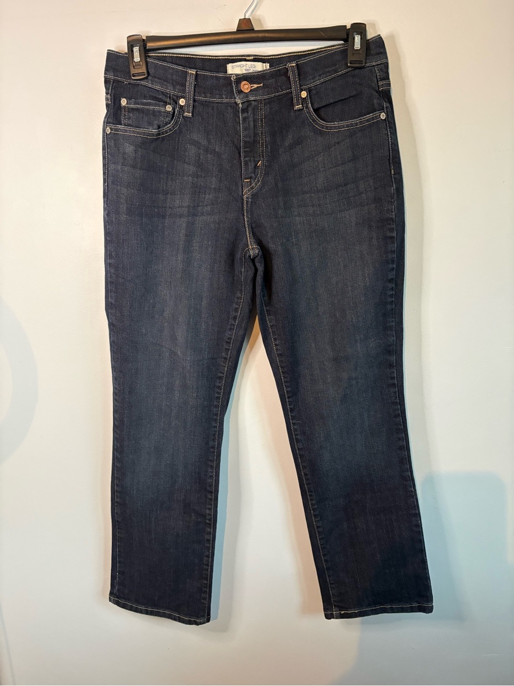 Levi's Dark Indigo Straight Leg Women’s Jeans